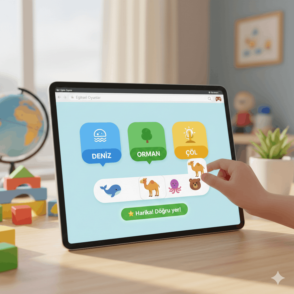 Doğa Kaşifi: Kim Nerede Yaşar - Fen ve Doğa oyunu